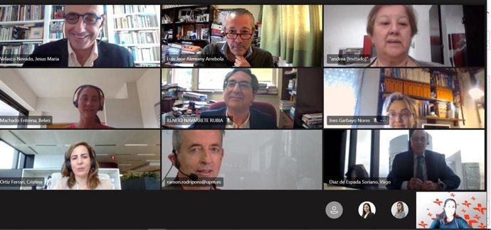 Reunión de las distintas cátedras Fundación Cepsa.