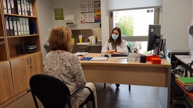 Consulta en un centro de salud de Jaén.