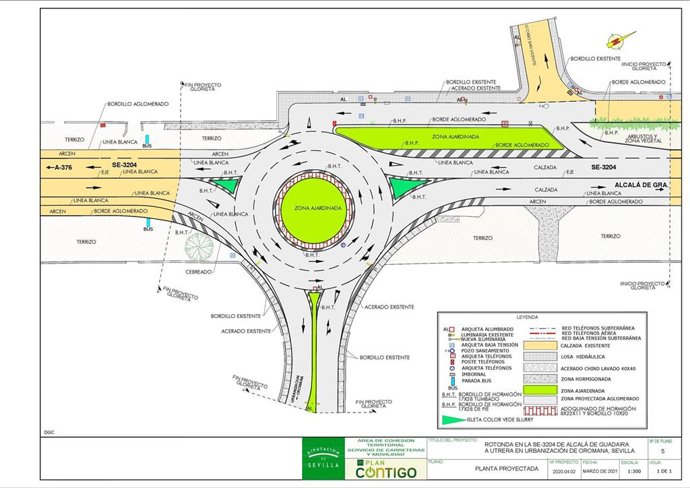 El proyecto que ejecuta la Diputación Provincial de Sevilla, en colaboración con el Ayuntamiento de Alcalá de Guadaíra, se encuentra en fase de licitación.