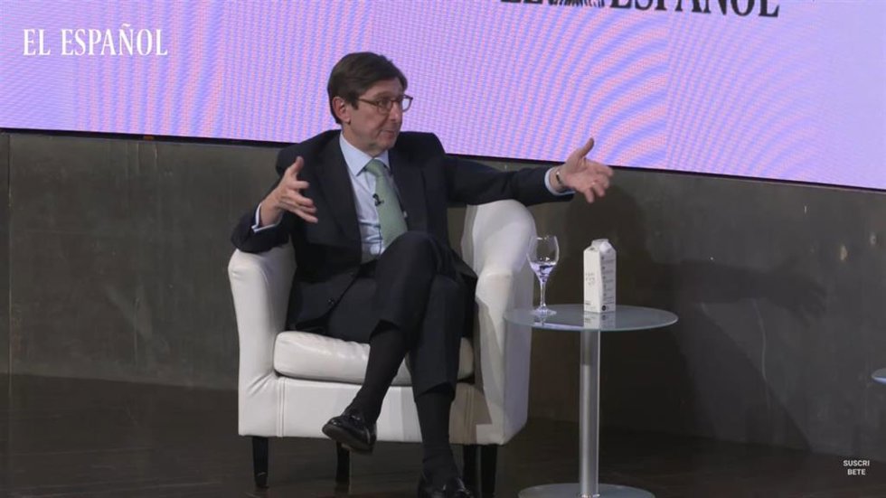 Presidente de CaixaBank, José Ignacio Goirigolzarri, en Wake Up Spain