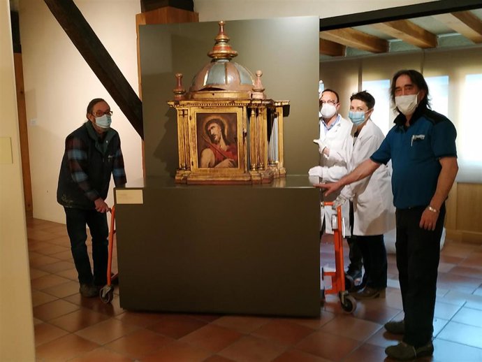 Imagen de una de las salas del Museo de Arte Sacro de Bilbao