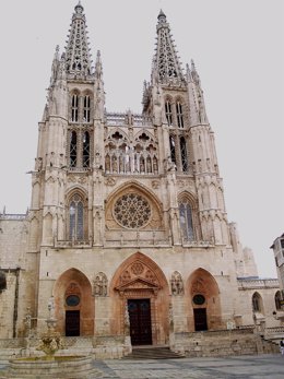 Archivo - Vista exterior de la Catedral de Burgos. Archivo.