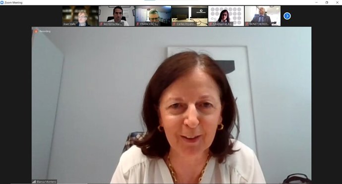 La subdirectora general y directora de negocio institucional de Banc Sabadell en España, Blanca Montero