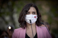 Ayuso, sobre las críticas de Iglesias a su vídeo: "Él único que ha hecho una farsa es él corriendo de Vallecas"