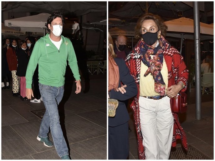 Luis Medina y Naty Abascal cenaron en un conocido restaurante de la capital