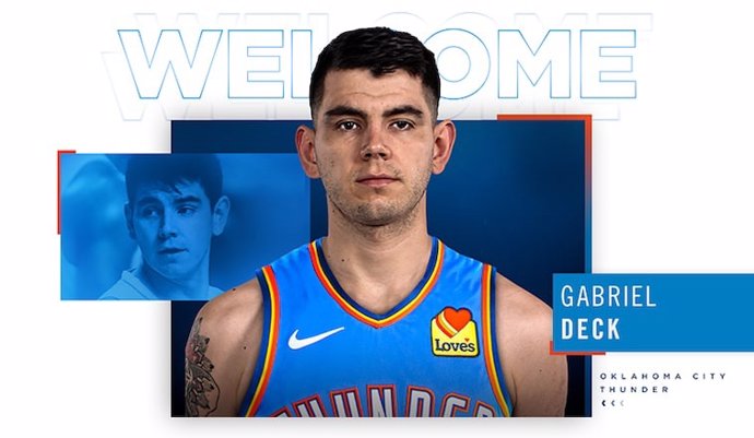 Oklahoma City Thunder confirma el fichaje de Gabriel Deck