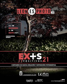 Cartel del I Certamen de Nueva Creación y Exposición Fotográfica EX+S Expositivos 21.