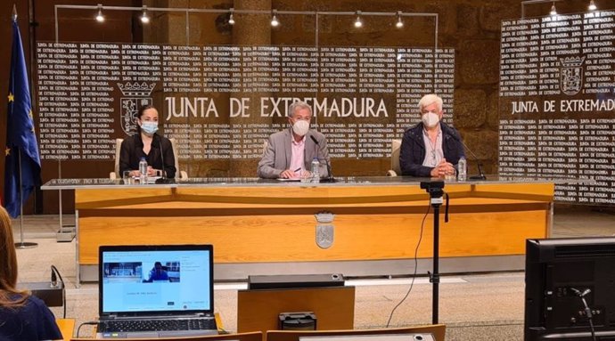 Presentación de las jornadas online sobe Formación Profesional en Extremadura