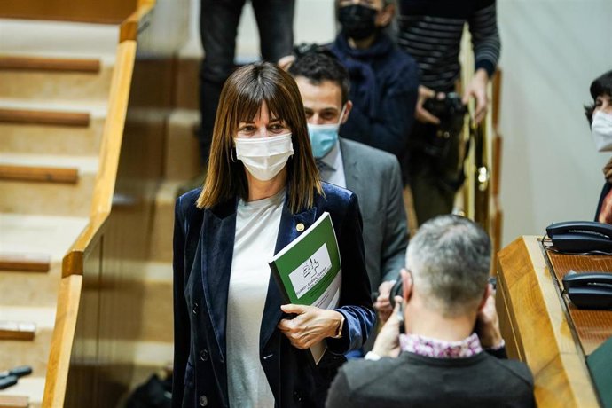 Archivo - La vicepresidenta segunda y consejera de Trabajo y Empleo, Idoia Mendia