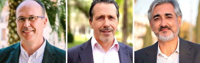 José Manuel Barat, José E. Capilla y Ángel Ortiz, candidatos al rectorado de la UPV (13-04-2021)