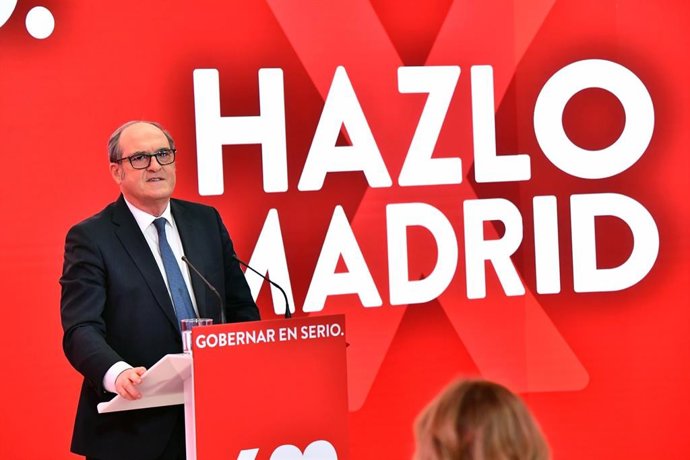 El candidato del PSOE a la Presidencia de la Comunidad de Madrid, Ángel Gabilondo