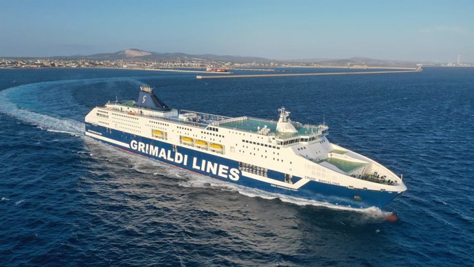 Archivo - Buque 'Cruise Barcelona' de Grimaldi Lines