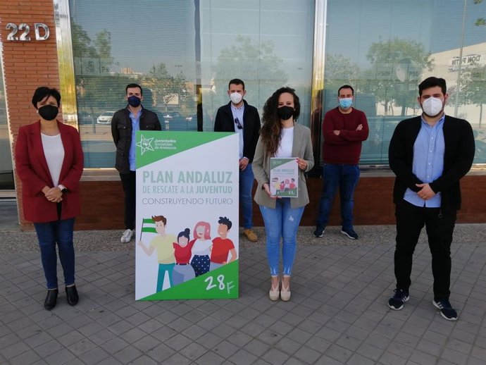 Presentación del Plan Andaluz de Rescate a la Juventud de las JSA