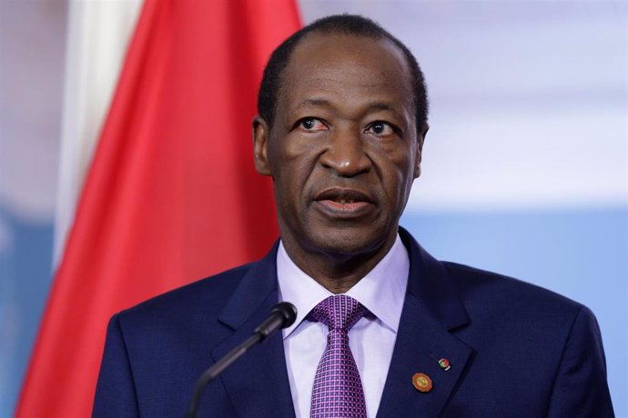 Archivo - El expresidente de Burkina Faso Blaise Compaoré