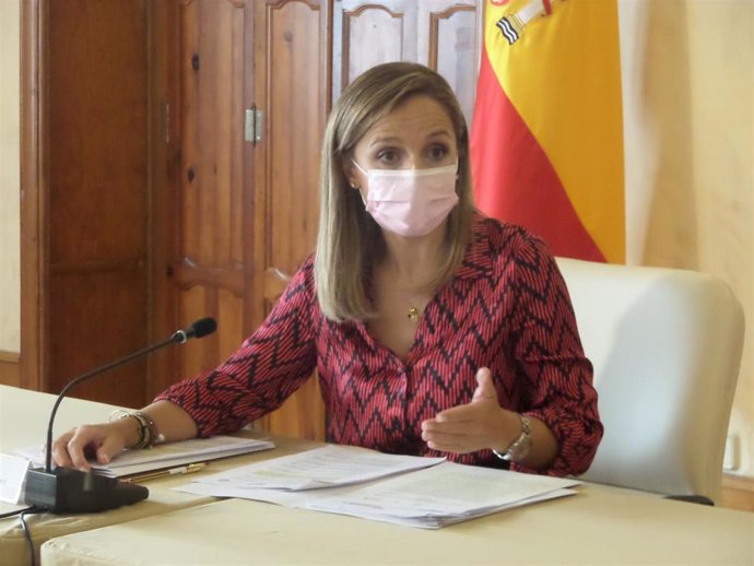 Archivo - La delegada de la Junta en Almería, Maribel Sánchez