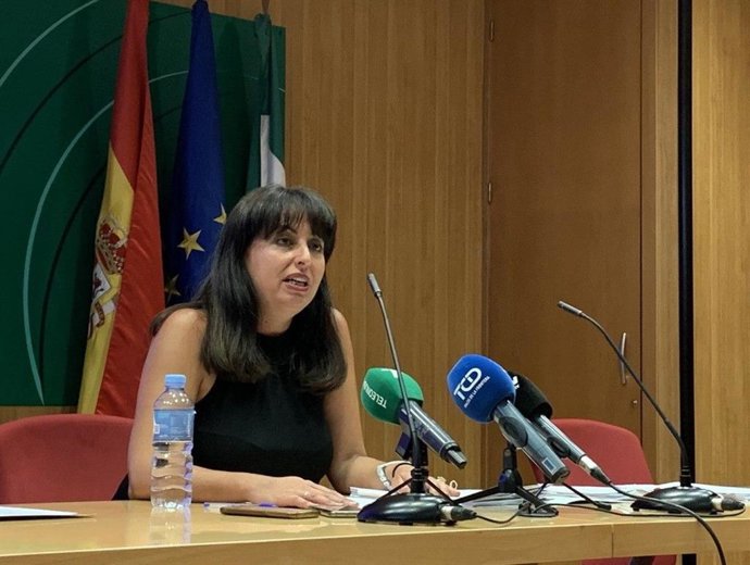 Archivo - Imagen de archivo de la delegada de Educación en Huelva, Estela Villalba.