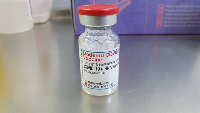Archivo - Dosis de la vacuna de Moderna