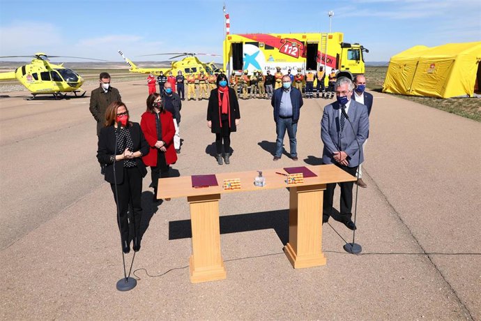 El Gobierno de Aragón creará en Villanueva de Gállego una base de helicópteros.