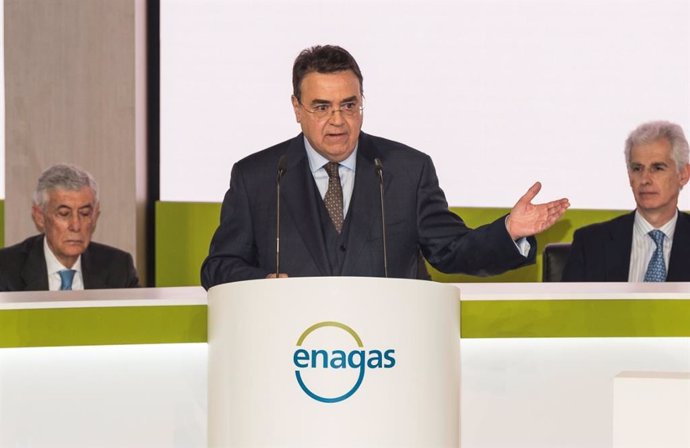 Archivo - El presidente de Enagás, Antonio Llardén
