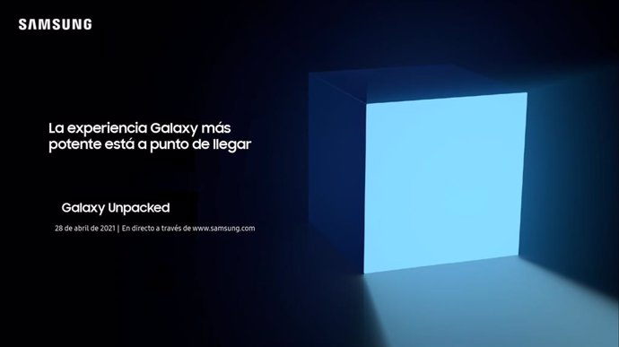 Samsung Galaxy Unpacked del 28 de abril de 2021.