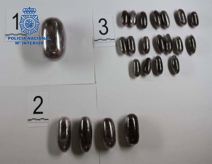 Hachís intervenido en Plasencia