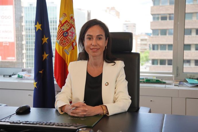 Archivo - La presidenta de Adif, Isabel Pardo de Vera, en una imagen de archivo
