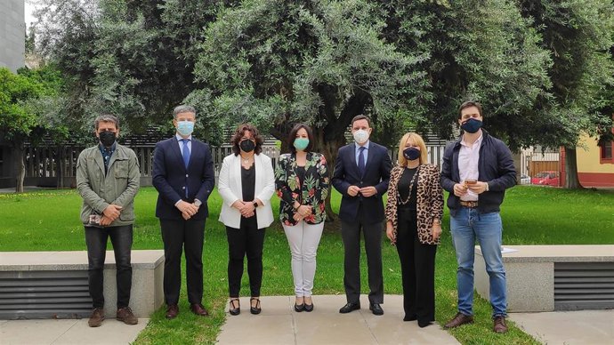 Virginia Pérez en la Diputación