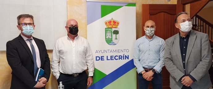 Visita de la Junta al Ayuntamiento de Lecrín
