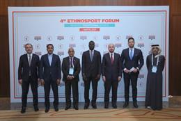 Mehmet Muharrem Kasapoglu, Minister of Youth and Sports of Turkey, Mossa Ag Attaher, Minister of Youth and Sport of the Republic of Mali, Hamza Said Hamza, Minister of Youth and Sports of the Federal Government of Somalia, Bakary Y. Badjie, Minister of 