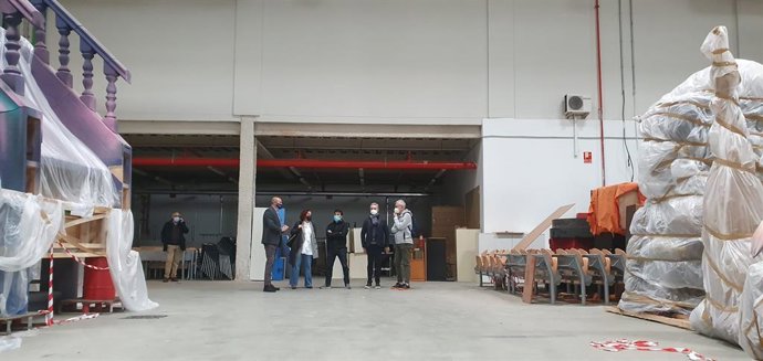 El conseller de Cultura visita varios espacios del Distrito Digital de Alicante para acoger fondos artísticos de los entes que forman parte del CMCV