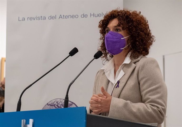 Archivo - La presidenta de la Diputación Provincial de Huelva, María Eugenia Limón.
