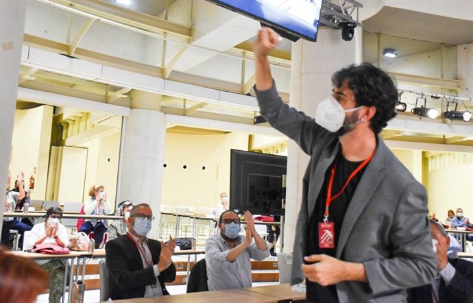 El nuevo secretario general de CCOO de Sevilla, Carlos Aristu