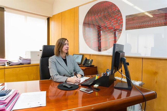 La consejera de Economía y Hacienda, María Sánchez. Archivo