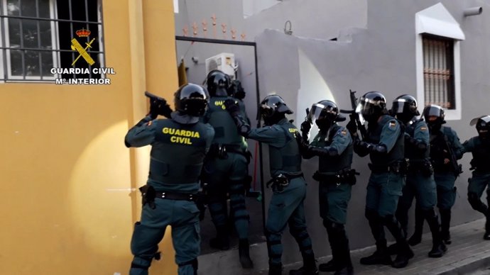 Operación 'Zurlock' contra el tráfico de estupefacientes en Zurgena (Almería)