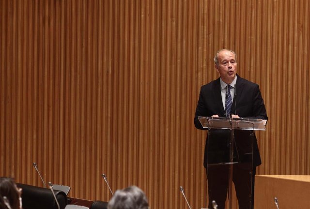 Arxiu - El ministre de Justícia, Juan Carlos Campo.