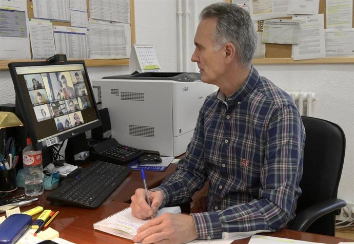 Víctor González-Huergo en la comisión de Economía