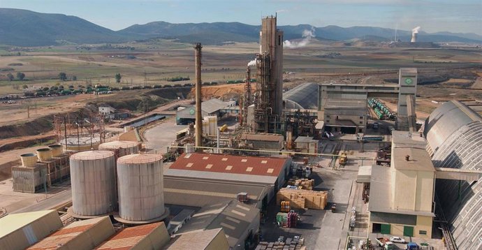 Fábrica de Fertiberia en Puertollano