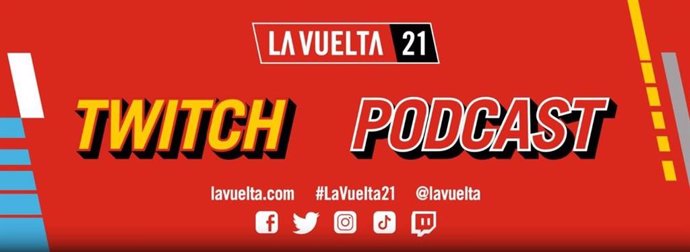 La Vuelta estrena un canal en Twitch y recupera el podcastque ya puso en marcha en 2020.