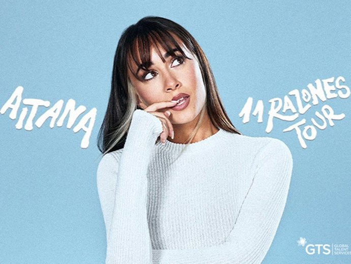 Aitana ha anunciado las primeras fechas de la gira que la llevará a recorrer España en los próximos meses