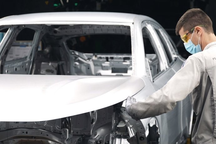 Archivo - Planta del Grupo PSA de Madrid.