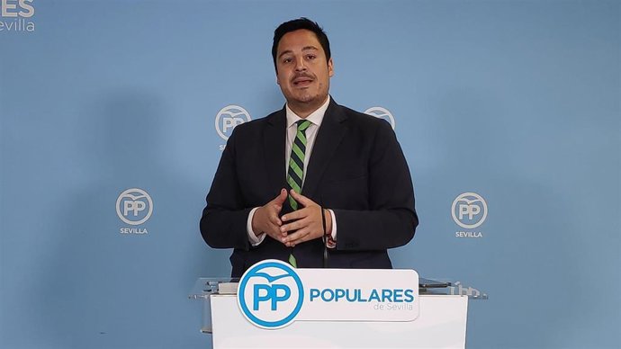 El vicesecretario de Organización del PP de Sevilla y concejal en el Ayuntamiento hispalense, José Luis García