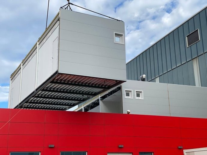 Ejemplo de construcción Modular Industrializada