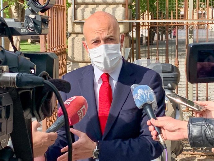 El diputado regional de Ciudadanos en las Cortes de Castilla-La Mancha, David Muñoz Zapata