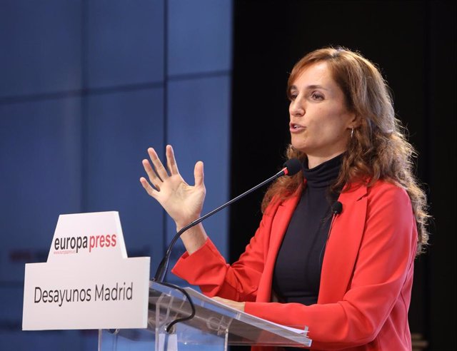 La candidata de Más Madrid a la Presidencia de la Comunidad, Mónica García, interviene en los Desayunos Madrid
