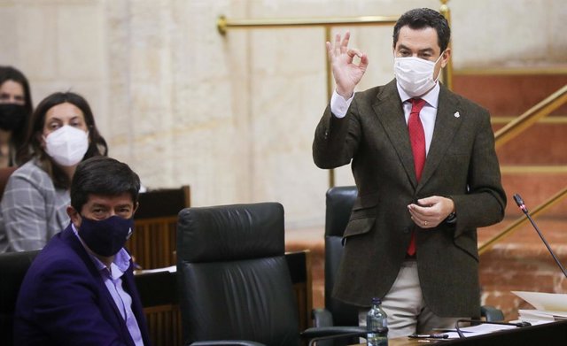 Juanma Moreno, este jueves