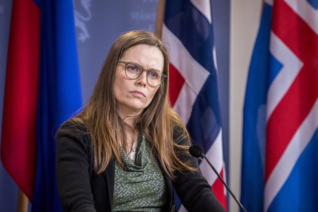 Archivo - La primera ministra de Islandia, Katrin Jakobsdottir.