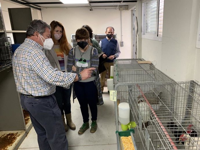Susana Serrano, en el Zoosanitario