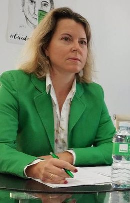 La secretaria general de Organización de SATSE en Murcia, Mercedes García Herrero
