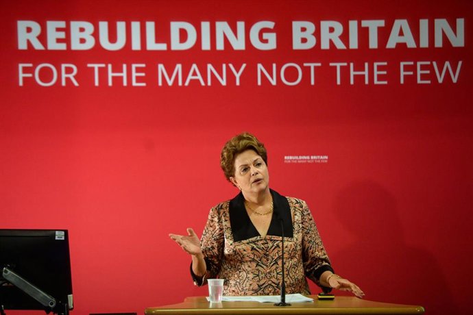 Archivo - La expresidenta de Brasil, Dilma Rouseff