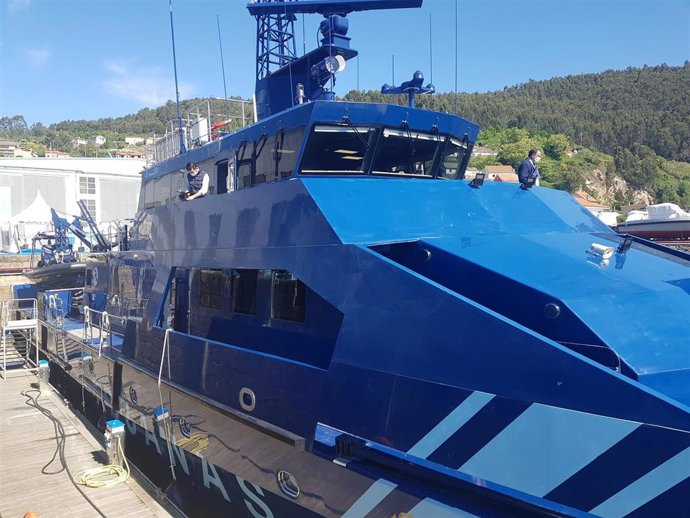 El nuevo patrullero polivalente de la Agencia Tributaria, 'Condor', construido en el astillero Rodman